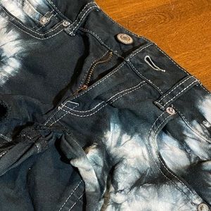 Tie Dye American Eagle Stretch Jean Shorts 🖤🤍